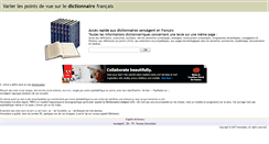 Desktop Screenshot of dictionnaire.memodata.com
