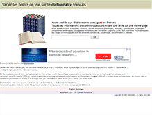 Tablet Screenshot of dictionnaire.memodata.com